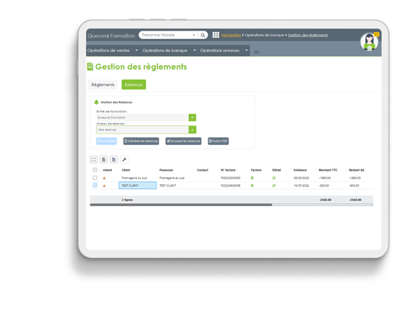 Gestion des missions