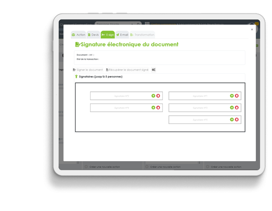 Gestion des missions