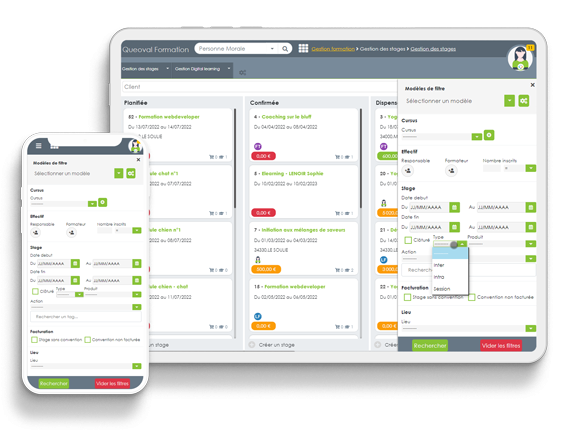 Gestion des missions